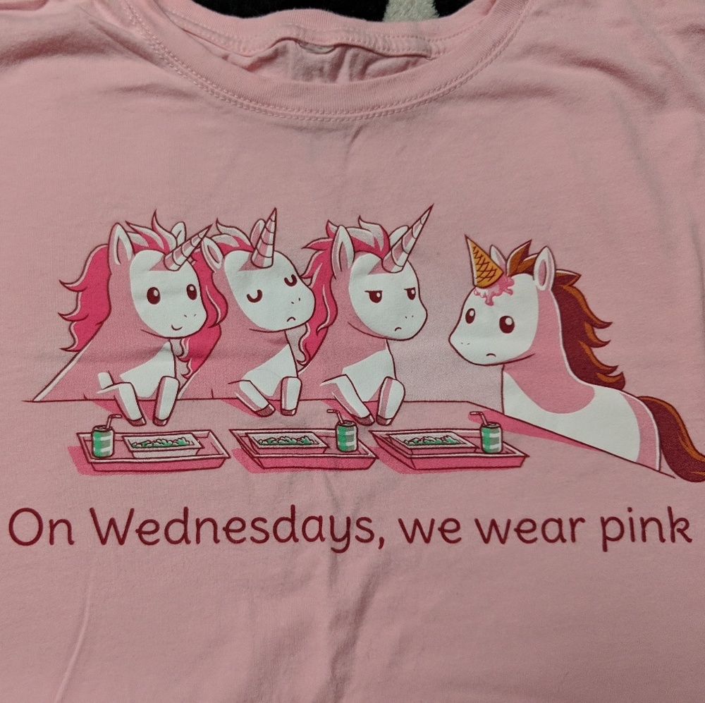 Tee Turtle Unicorn Tee - Mean Girls Parody